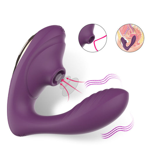 Sucking Silicone Charging Female toy